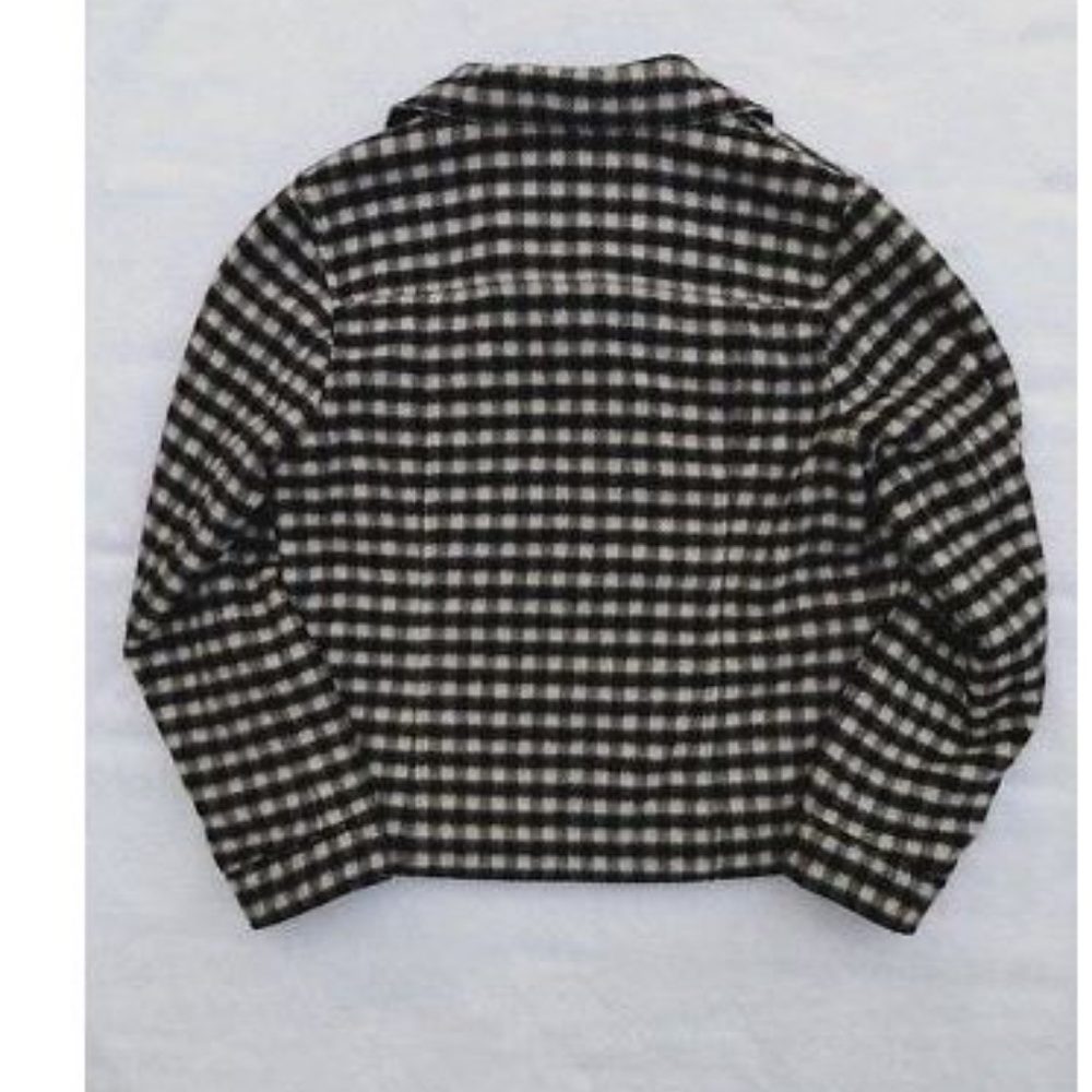 Talbots Gingham Plaid Wool Jacket - image 2